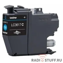 Brother LC-3617C Картридж, Cyan MFCJ3530/3930, Cyan, (550стр)(LC3617C)