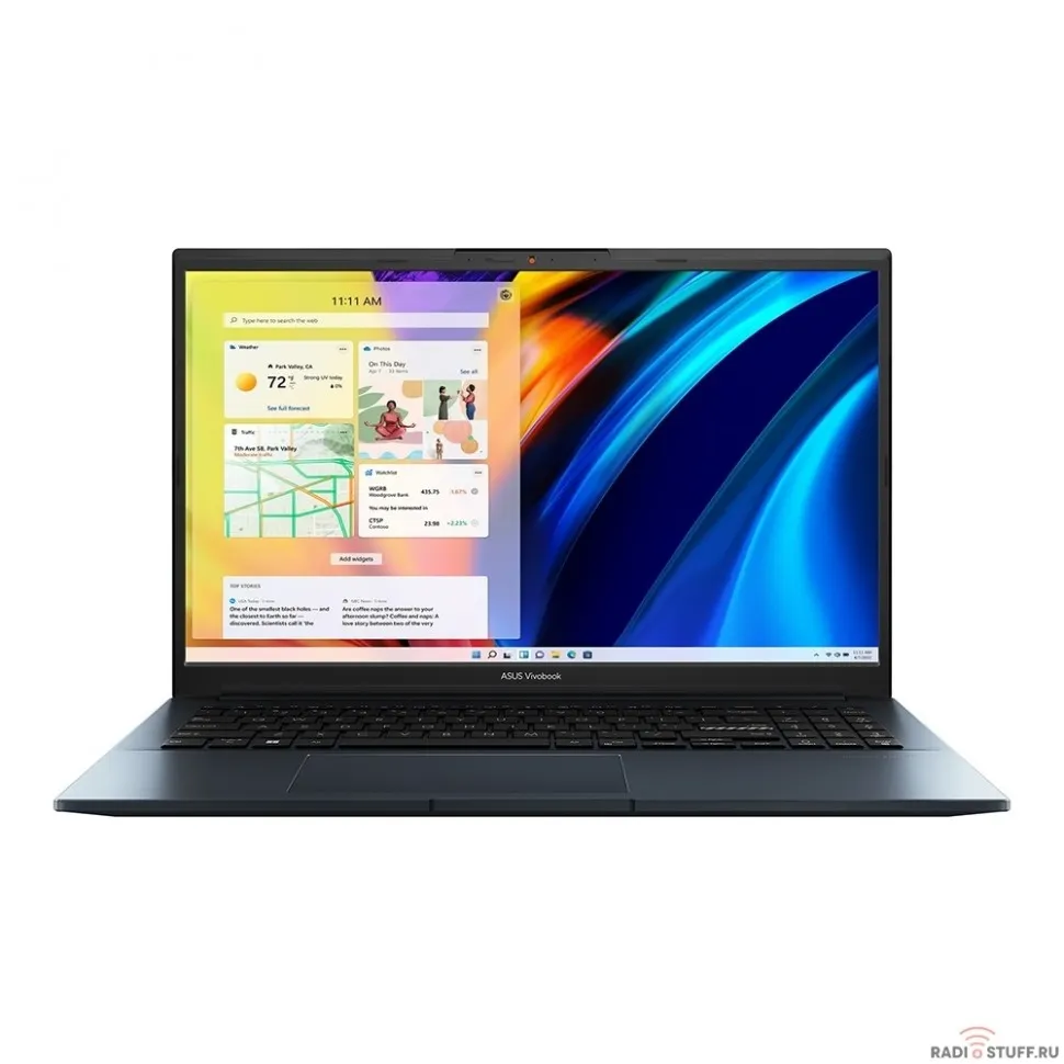 ASUS Vivobook Pro 15 OLED M6500QC-L1123 [90NB0YN1-M007F0] Quiet Blue 15.6" {OLED FHD Ryzen 7-5800H/16Gb/1Tb SSD/RTX 3050 4 Gb/DOS}