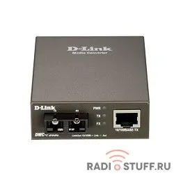 D-Link DMC-F30SC/A1A/E Медиаконвертер из 100BASE-TX по витой паре в 100BASE-FX по одномодовому волокну (30 км, SC) 
