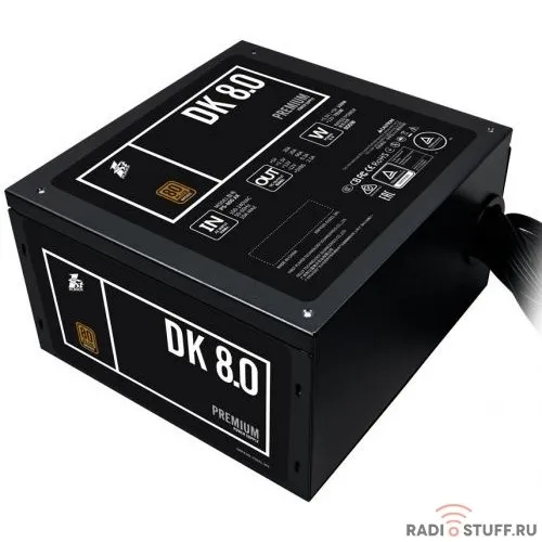 1STPLAYER Блок питания DK PREMIUM 800W / ATX 2.4, APFC, 80 PLUS BRONZE, 120mm fan / PS-800AX