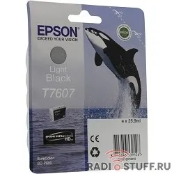 EPSON C13T76074010 SC-P600 Light Black (cons ink)