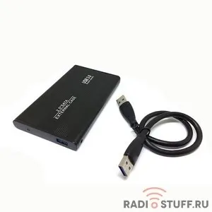 Espada Внешний корпус для установки 2,5” HDD/SSD SATA6G, USB3.0 (HU307B) (43993)