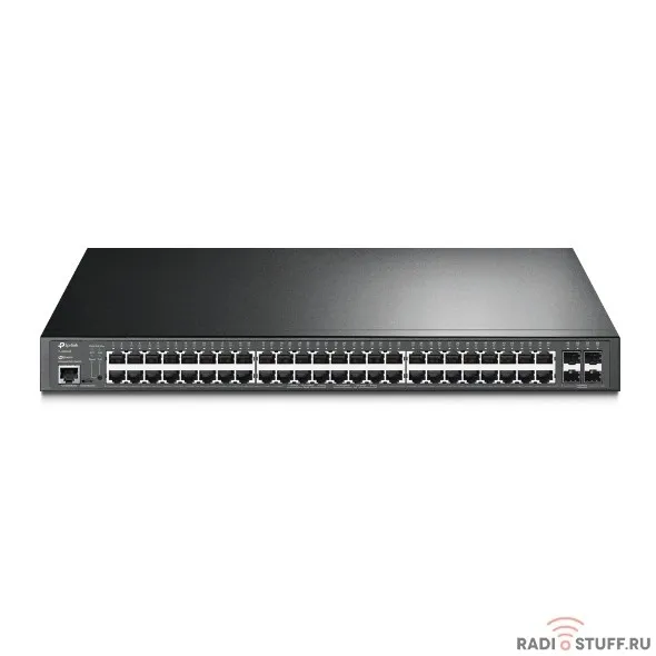 TP-Link TL-SG3452P JetStream 52-портовый гигабитный управляемый коммутатор уровня 2+ с 48 портами PoE+