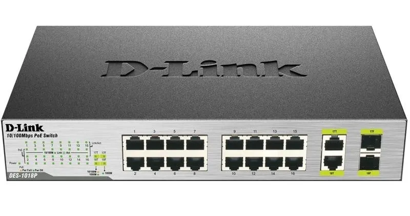 DES-1018P/A2A коммутатор D-Link 