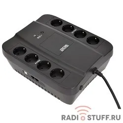 UPS PowerCom SPD-1000U {Line-Interactive, 1000VA / 550W, Tower, Schuko, USB}