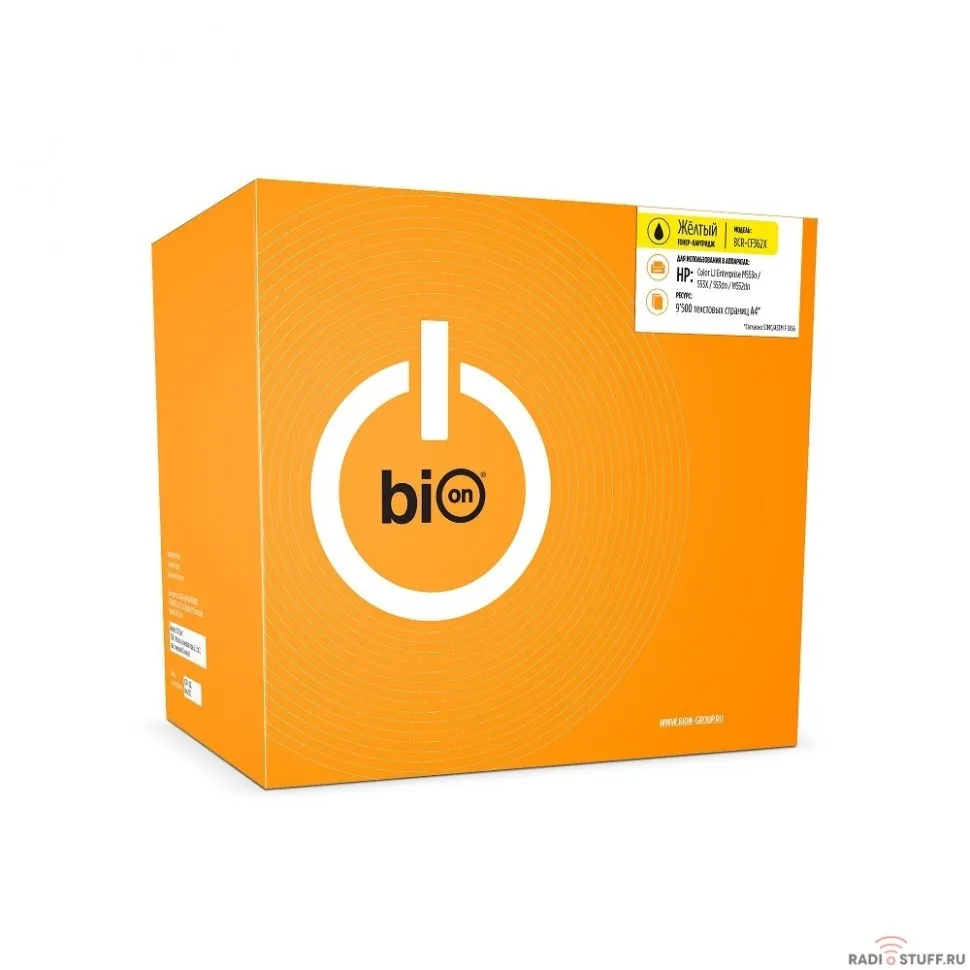 Bion CF362X Картридж для HP LaserJet Enterprise M552/M553/M577 (9500  стр.), Желтый