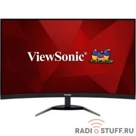 LCD ViewSonic 31.5" VX3268-2KPC-MHD {VA 2560х1440 Curved 250cd 178/178 3000:1 1ms D-Sub 2xHDMI DisplayPort Speakers}