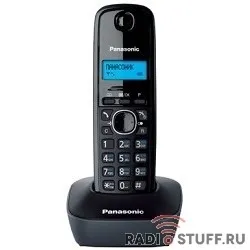 Panasonic KX-TG1611RUH (серый) {АОН, Caller ID,12 мелодий звонка,подсветка дисплея,поиск трубки}
