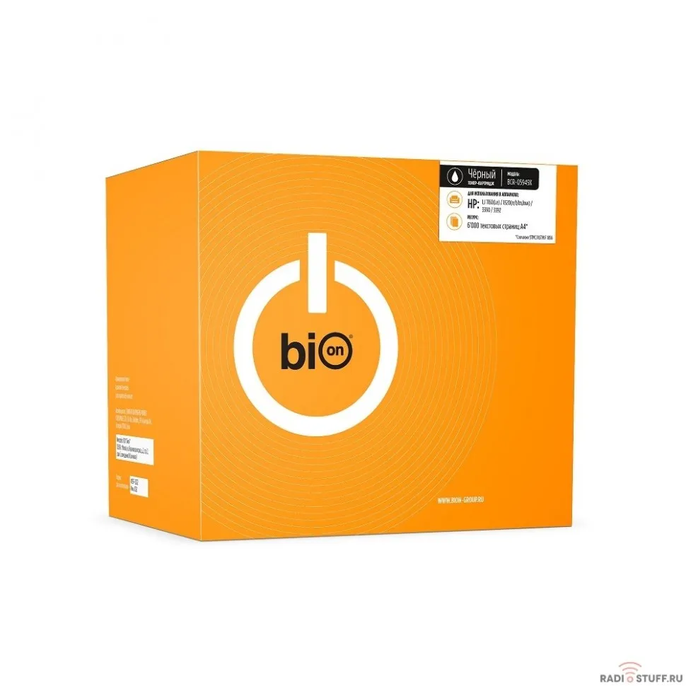 Bion Q5949X Картридж для HP LaserJet 1160 (6000  стр.), Черный