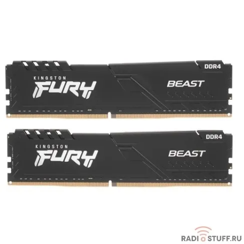 Kingston DDR4 DIMM 32GB Kit 2x16Gb KF432C16BBK2/32 PC4-25600, 3200MHz, CL16