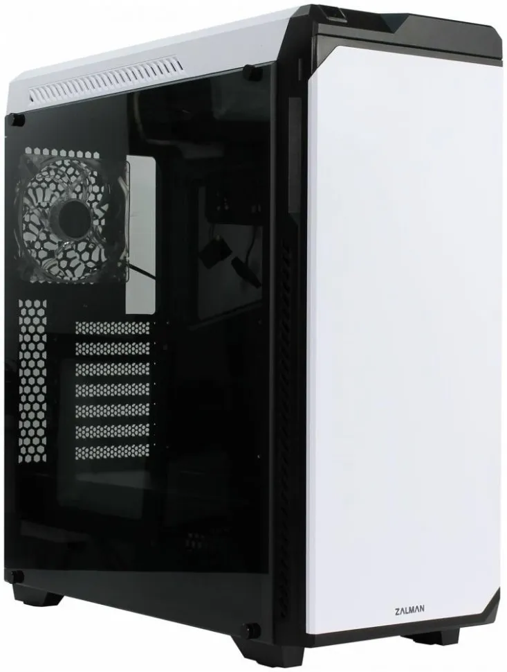 ZALMAN Z9 NEO PLUS, ATX, WHITE, WINDOW, 2x5.25", 4x3.5", 6x2.5", 2xUSB2.0, 2xUSB3.0, FRONT 2x120mm, REAR 1x120mm, TOP 2x120mm