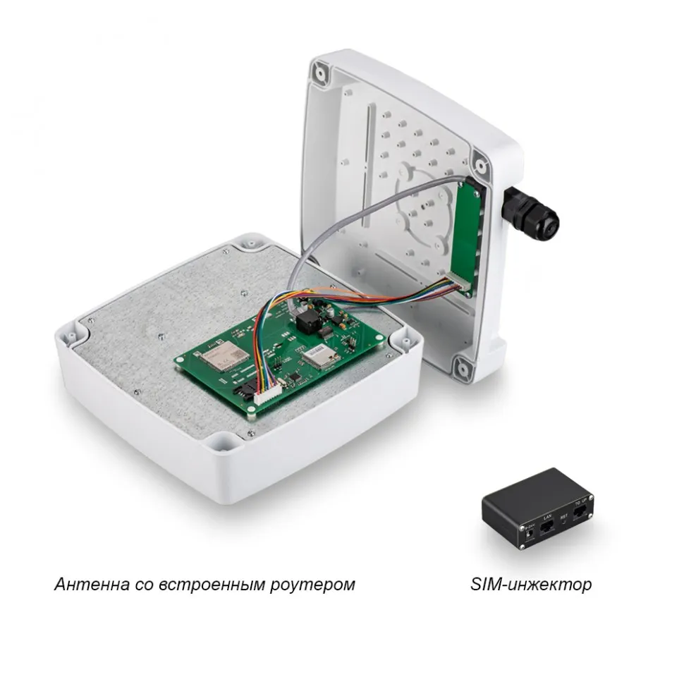 Роутер Rt-Ubx RSIM DS mQ-EC с SMD модемом Quectel EC25-EC, с поддержкой SIM-инжектора