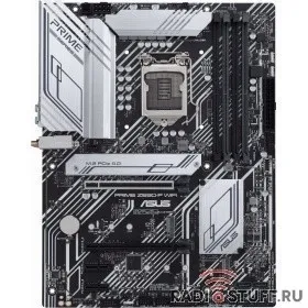 Материнская плата ASUS PRIME Z590-P WIFI, LGA1120, Z590, 4*DDR4, DP+HDMI, SATA3 + RAID, Audio, Gb LAN, USB 3.2*9, USB 2.0*4, COM*1 header (w/o cable), ATX; 90MB1810-M0EAY1