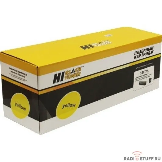 Hi-Black CE272A Картридж для HP CLJ CP5520/5525/Enterprise M750, Восстанов, Y, 15K