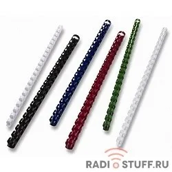 Office Kit Пластиковые пружины BP2065 22 мм белые 50 шт.