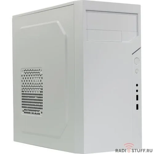 Корпус PowerCool 6505WT-400W (Midi Tower, White, ATX 400W-80mm, USB 2.0x2)