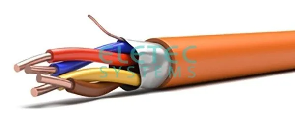 Кабель КПСЭ нг(А)-FRHF 2х2х0,5 мм2 (2х2х0,8 мм), 200 м