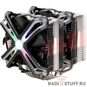 Cooler Zalman CNPS20X Soc-FM2+/AM2+/AM3+/AM4/1150/1151/1155/2011/ 4-pin 17-29dB Al+Cu 300W 1300gr LED Ret