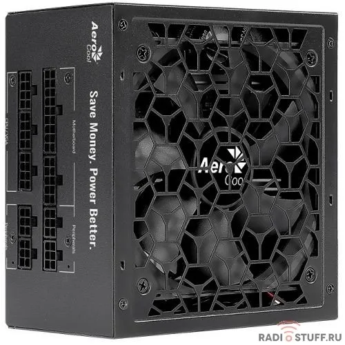 Aerocool AERO BRONZE 850M (80+ Bronze, КПД>90%, ATX v2.4, A.PFC, Fan 12cm, Japanese Capacitors)