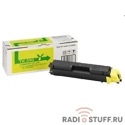 Kyocera-Mita TK-590Y Картридж, Yellow {FS-C5250DN/C2026MFP/C2026MFP+/C2126MFP/C2126MFP+/C2526MFP/C2626MFP, Yellow, (5000стр.)}
