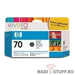 HP C9448A Картридж №70, Matte Black {DJ Z2100/Z3100, Matte Black (130 ml)}