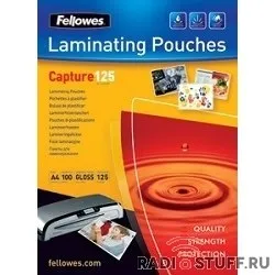 Fellowes Пленки для ламинирования FS-53067 (65*95мм 125мкм 100шт)