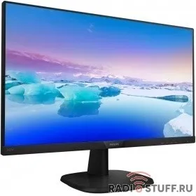 LCD PHILIPS 23.8" 243V7QDSB (00/01) черный {IPS 1920x1080 5ms 178/178 250cd 10M:1 D-Sub DVI HDMI}