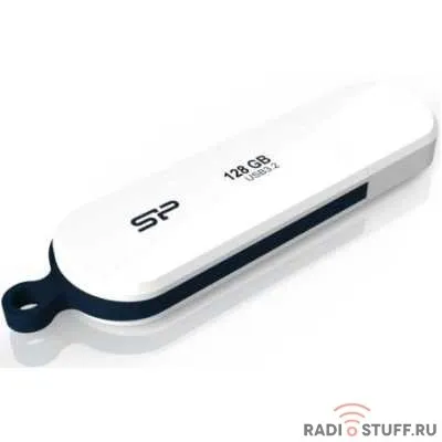 Флеш накопитель 128Gb Silicon Power Blaze B32, USB 3.2, Белый