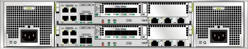 Система хранения данных RACK 2200V3/25-2 12GE 0GB/16GB/AC SAN HUAWEI