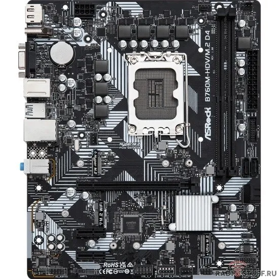 Материнская плата ASRock B760M-HDV/M.2 D4