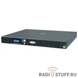 UPS CyberPower OR1000ELCDRM1U {1000VA/600W USB/RS-232/SNMPslot /RJ11/45 (4+2 IEC С13)}