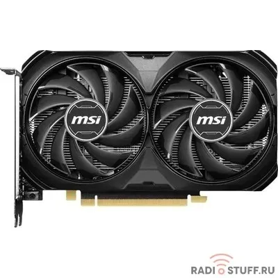 Видеокарта MSI GeForce RTX 4060 Ti 8192Mb, Ventus 2X Black 8G OC (RTX 4060 Ti Ventus 2X Black 8G OC ) 1xHDMI, 3xDP, Ret