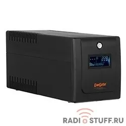 Exegate EP285511RUS ИБП ExeGate SpecialPro Smart LLB-1600.LCD.AVR.EURO.RJ.USB <1600VA/950W, LCD, AVR, 4 евророзетки, RJ45/11, USB, Black>