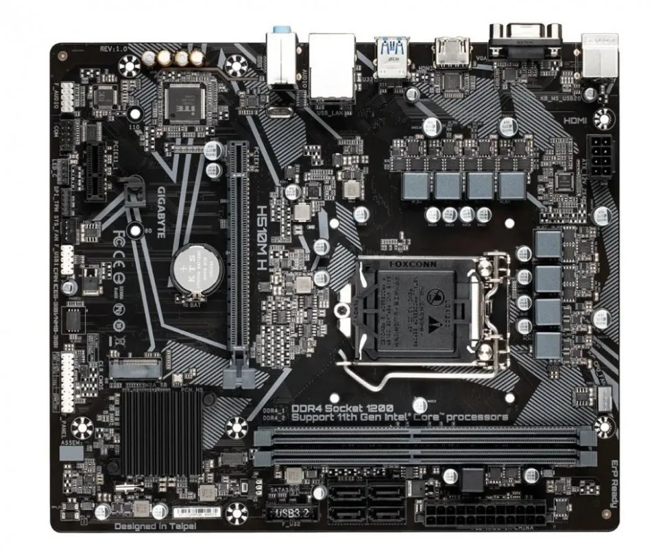 Материнская плата H510 S1200 MATX H510M K V2 GIGABYTE