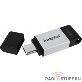 Kingston USB Drive 64GB USB 3.2 Gen 1, USB-C Storage DT80/64GB