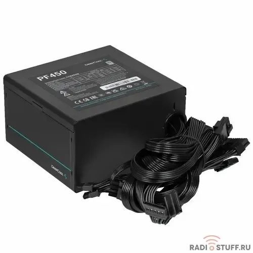 Блок питания Deepcool ATX 450W PF450 80 PLUS  (20+4pin) APFC 120mm fan 6xSATA RTL
