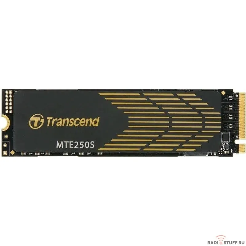 Transcend SSD MTE250S, 1000GB, M.2(22x80mm), NVMe 1.4, PCIe 4.0 x4, 3D NAND, TS1TMTE250S