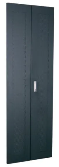 Дверь для шкафа TS,T2 металл 42U Ширина 800 черная Netko