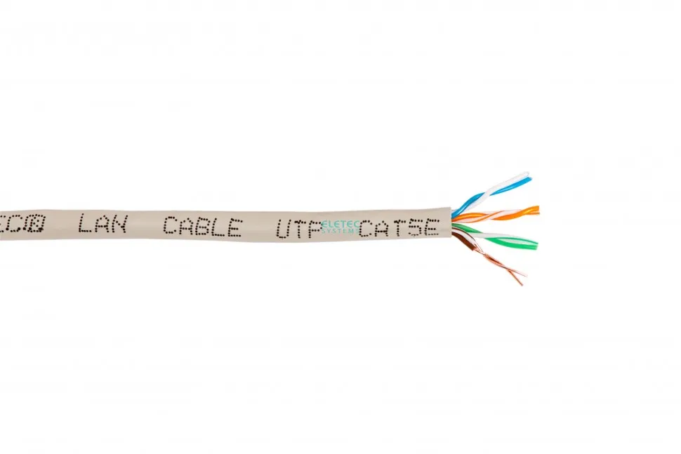 Кабель UTP 5E PROFI line 4x2xAWG24, Eletec , 305м, медь, Россия
