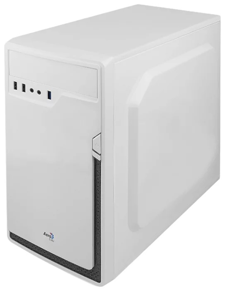 Корпус Aerocool Cs-100 Advance White, mATX, без БП, 2x USB2.0 +1x USB3.0