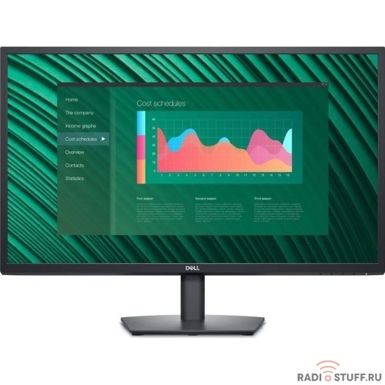 LCD Dell 27" E2723H черный {VA 1920x1080 75Hz 5ms 178/178 300cd 3000:1 8bit(6bit+FRC) D-Sub Displayport.2 VESA}