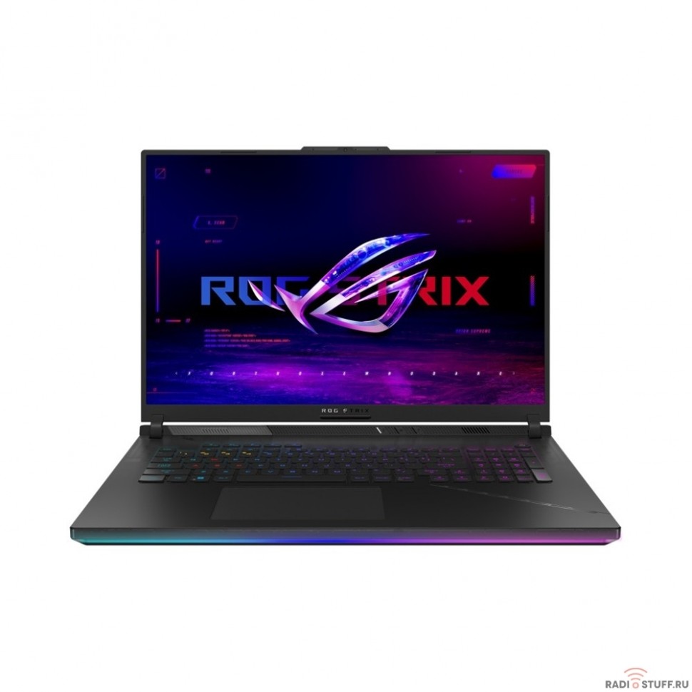 ASUS ROG Strix SCAR 18 G834JZ-N6068 [90NR0D31-M004M0] Black 18" {WQXGA i9 13980HX/32768Mb/1024PCISSDGb/RTX4080 12Gb/noOs}