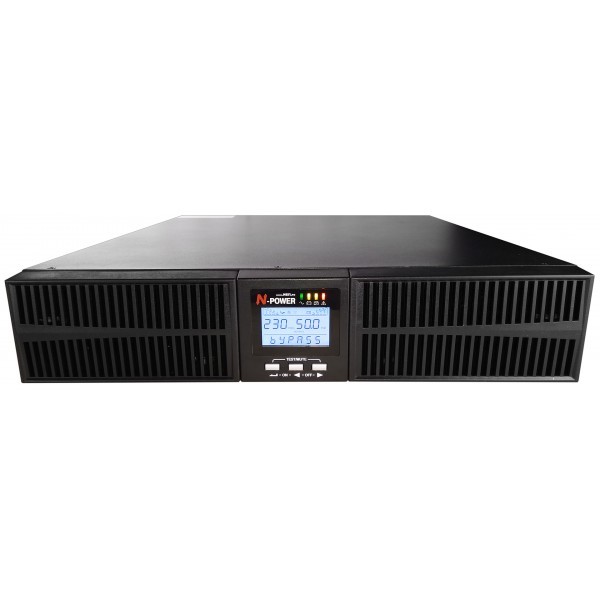 ИБП с двойным преобразованием N-Power Pro-Vision Black M6000 P4 RT─ однофазный ИБП 6 кВА online