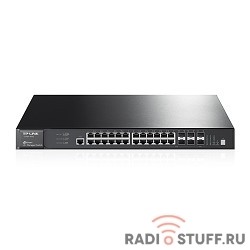 TP-Link T2700G-28TQ Jetstream гигабитный управляемый 28-портовый стекируемый коммутатор уровня 2+ SMB