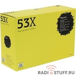 T2 Q5949X/Q7553X/Cartridge 708H/715H Картридж (TC-H53XU) для HP LaserJet 1320/P2014/P2015/M2727nf MFP/Canon i-SENSYS LBP3310/3370 Cartrige 715H (7000 стр.) с чипом
