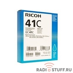 Ricoh Картридж GC41C голубой для {Aficio 3110DN/DNw/SFNw/3100SNw/7100DN (2200стр)}