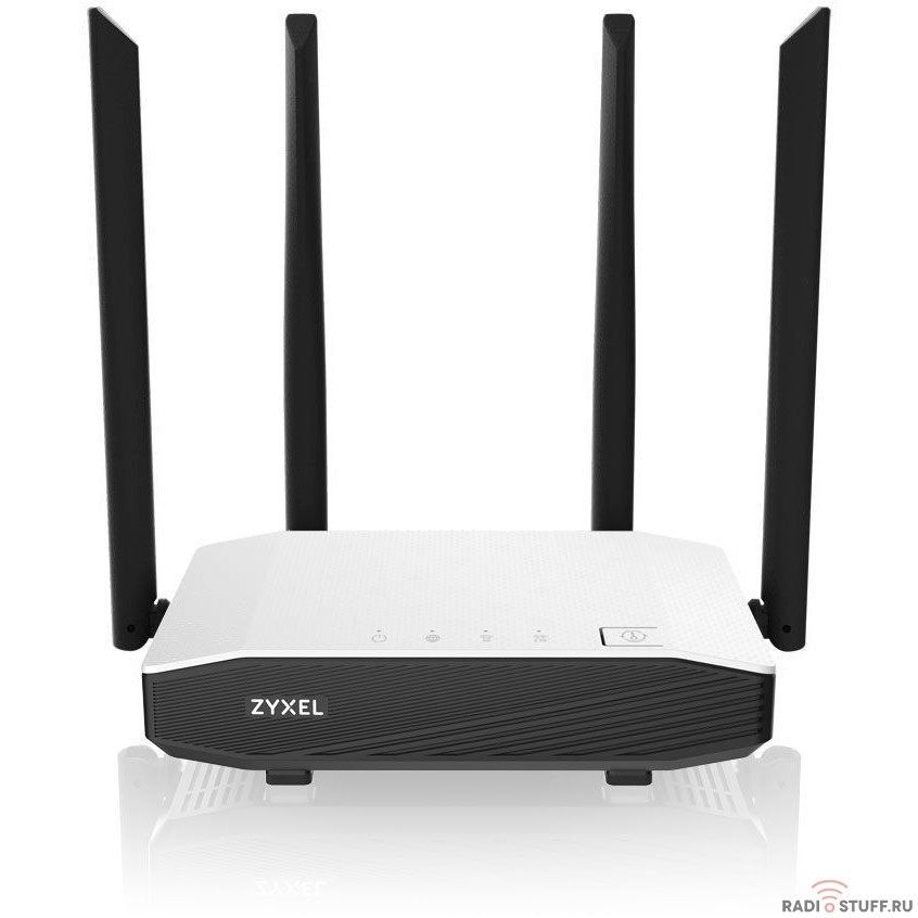ZYXEL NBG6615-EU0101F Гигабитный Wi-Fi машрутизатор Zyxel NBG6615, AC1200, AC Wave 2, MU-MIMO, 802.11a/b/g/n/ac (400+867 Мбит/с), 1xWAN GE, 4xLAN GE  (нет поддержки L2TP)