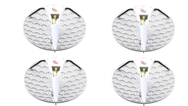 MikroTik LHG XL HP5 (арт. RBLHG-5HPnD-XL) комплект точек доступа