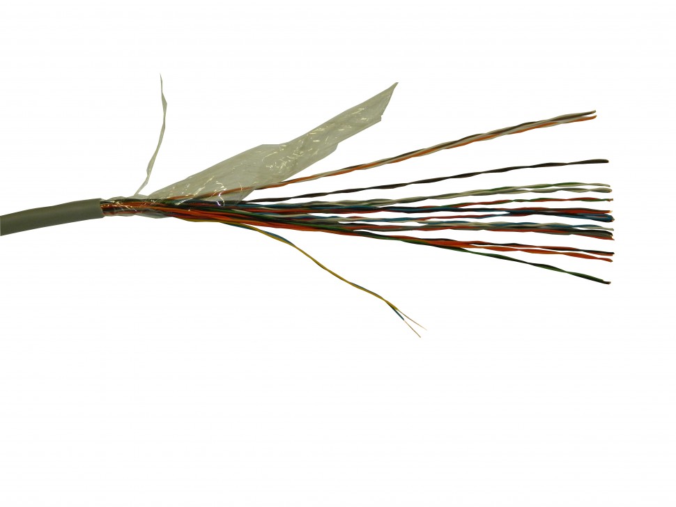 Кабель LC UTP16 cat.5, 2000м, 0,45мм, серый РАСПРОДАЖА