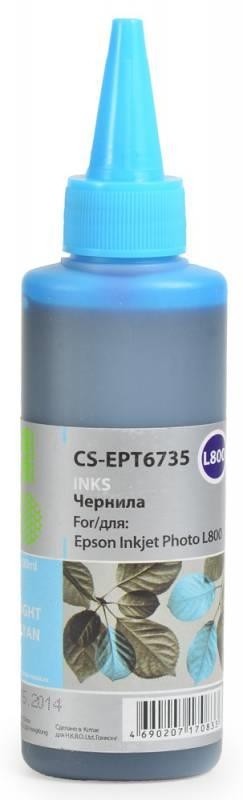 Чернила LIGHT CYAN 100ML /L800 CS-EPT6735 CACTUS